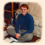 Andy when he finished his dissertation